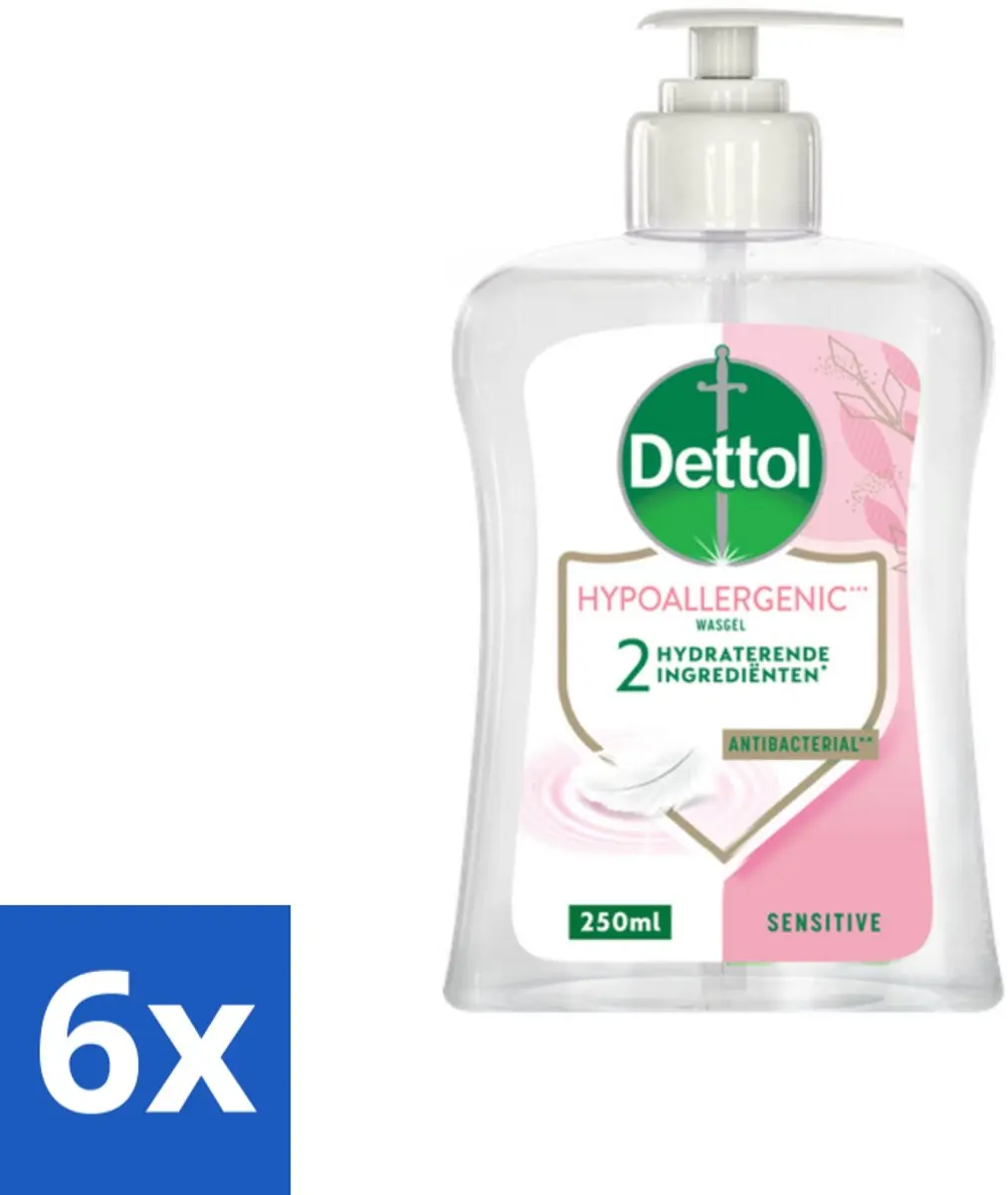 Dettol Handzeep Hypoallergeen 250ml