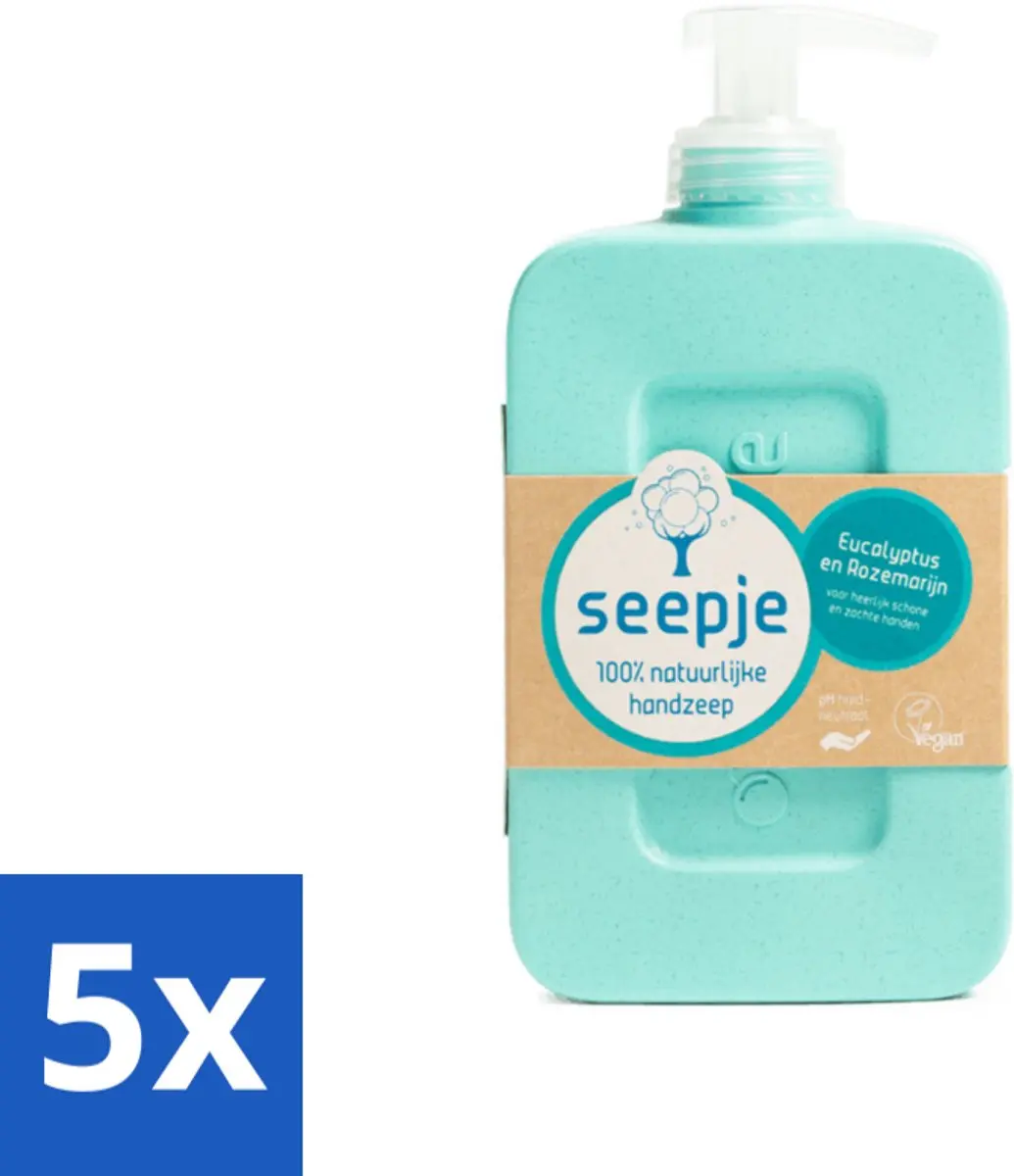 Seepje Handzeep Eucalyptus Rozemarijn 300ml