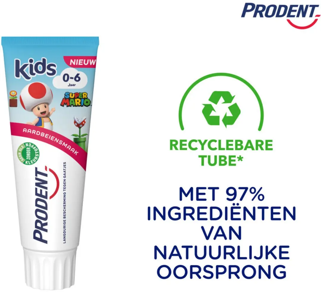 Prodent Super Mario Tandpasta 75ml - 15 Stuks