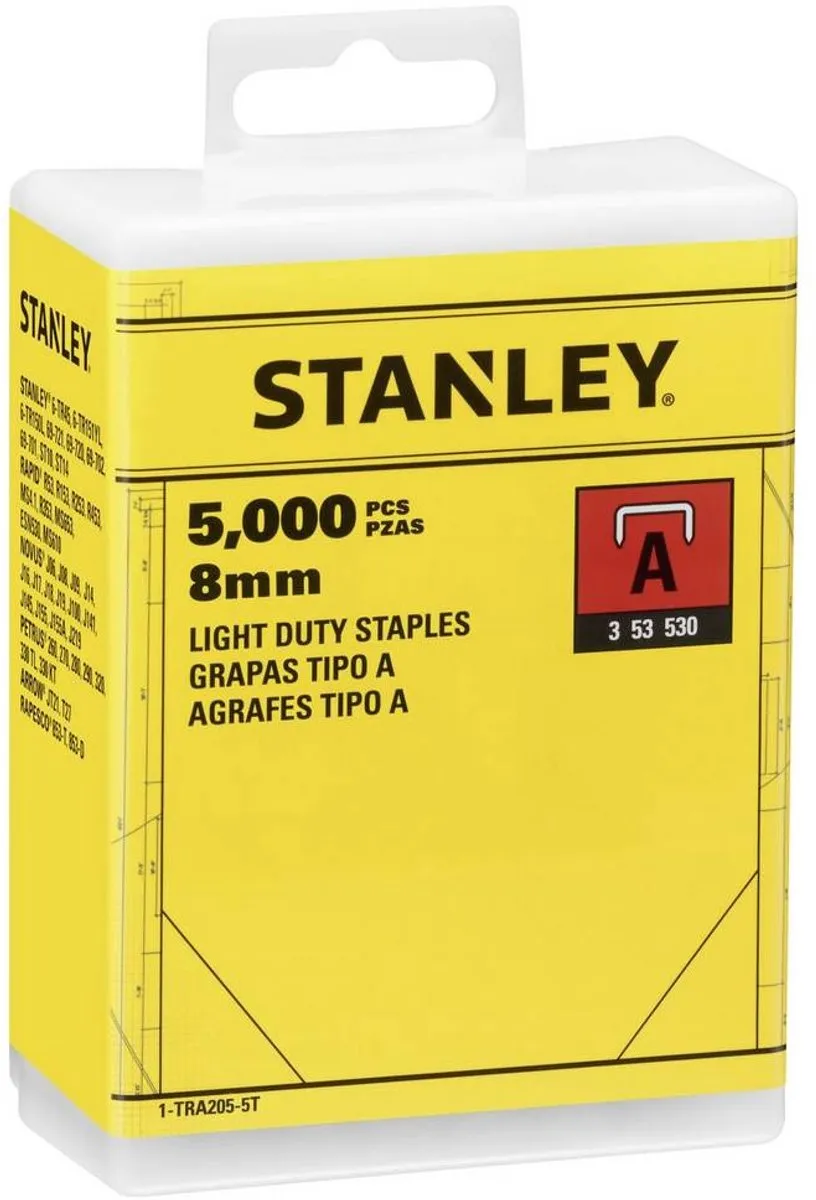 Stanley Nieten Type A 8mm - 5000 Stuks