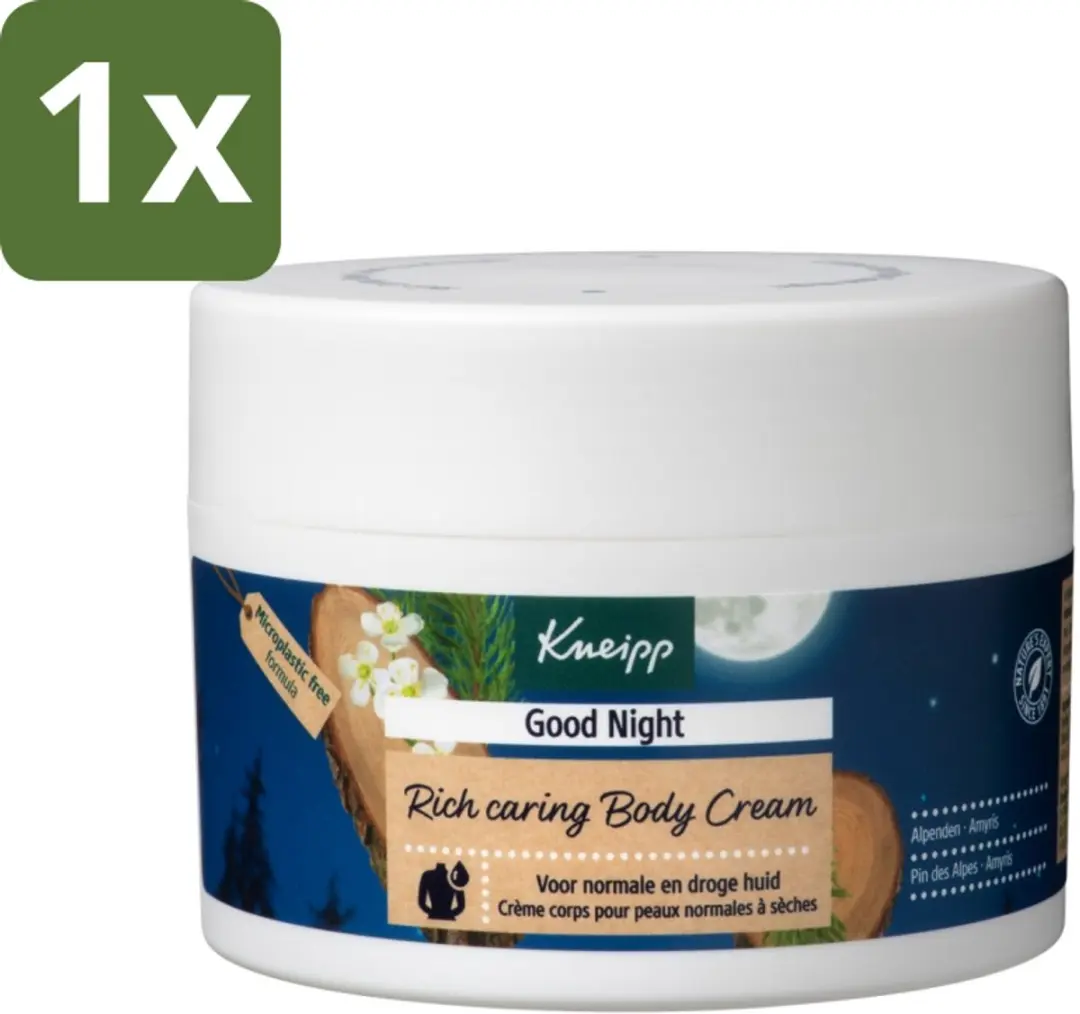 Kneipp Good Night Alpenden & Amyris Nachtcrème 200ml