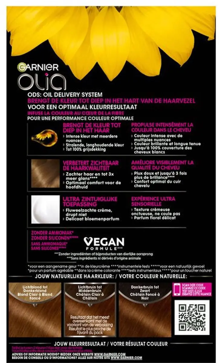 Garnier Olia 5.3 Licht Goudbruin Haarkleuring - 20 Stuks