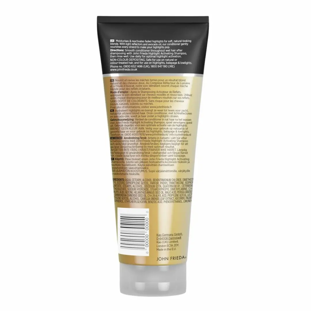 John Frieda Sheer Blonde Conditioner 250ml - 10 Stuks