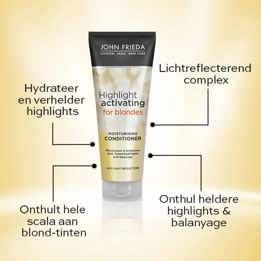 John Frieda Sheer Blonde Conditioner 250ml - 10 Stuks