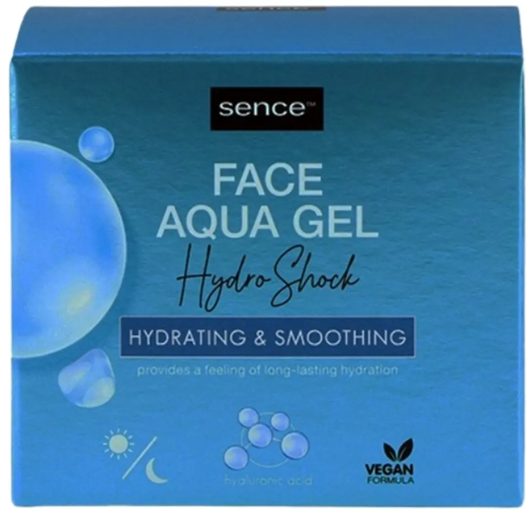 Sence Aqua Gel Hydro Shock Dagcrème 50ml - 24 Stuks