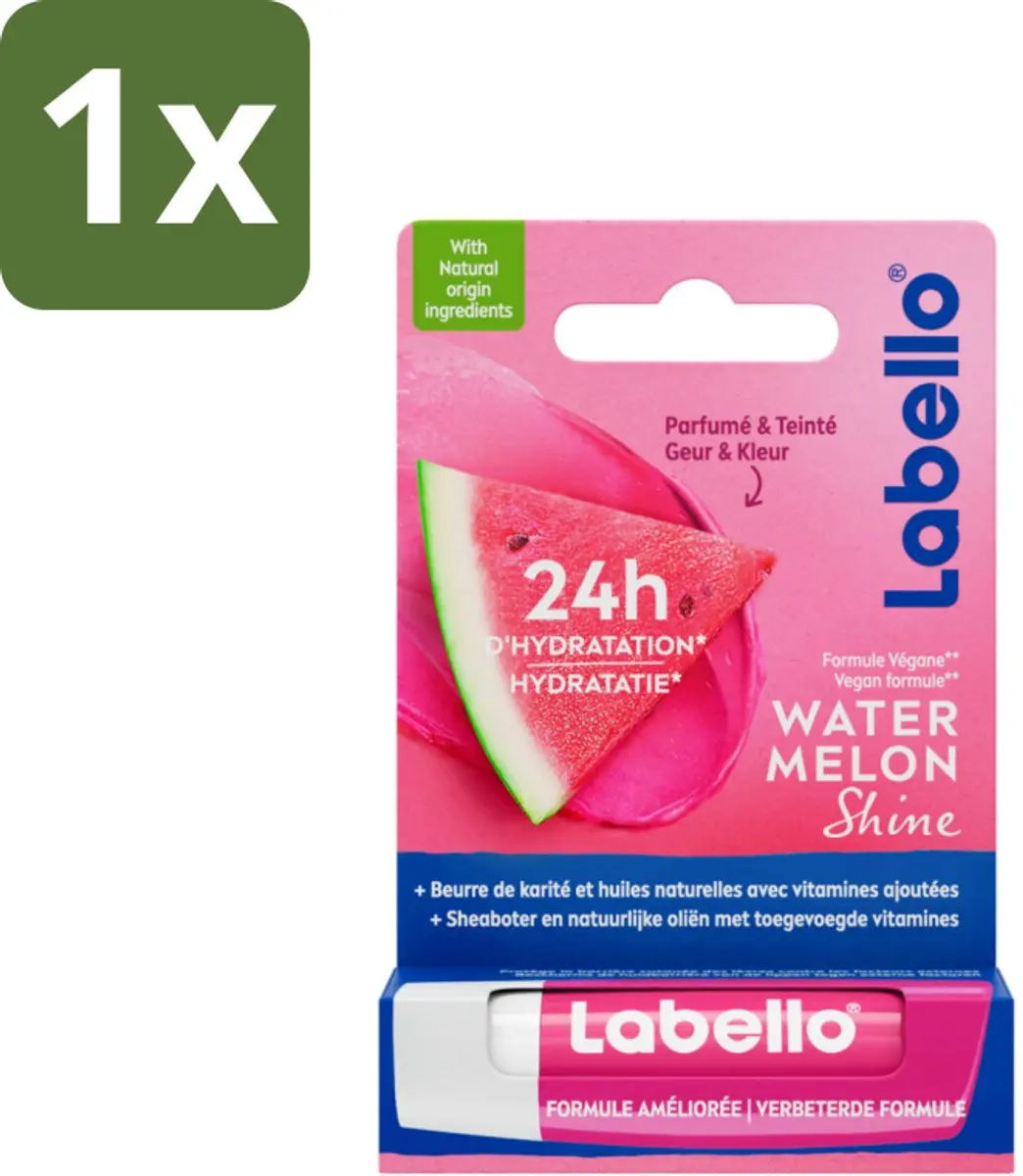 Labello Lippenbalsem Watermelon Shine 5g