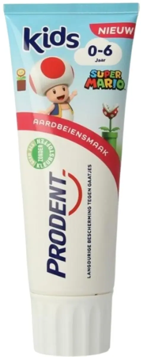 Prodent Super Mario Tandpasta 75ml - 0-6 jaar