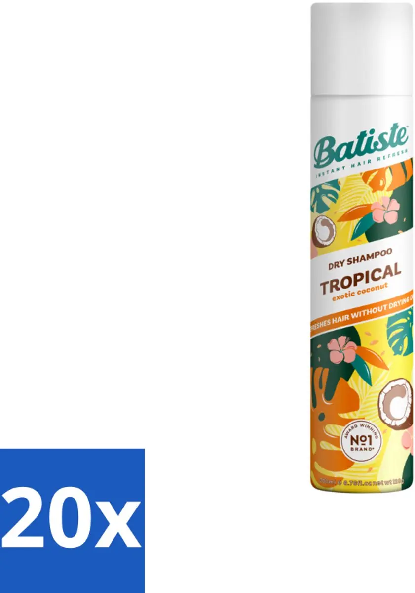 Batiste Tropical Droogshampoo 200ml