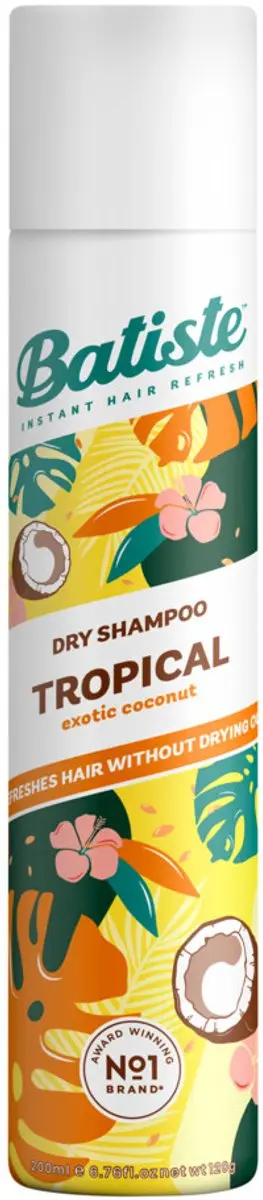 Batiste Tropical Droogshampoo 200ml - 20 Stuks