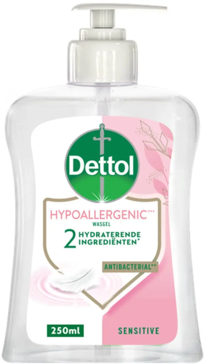 Dettol Handzeep Hypoallergeen 250ml