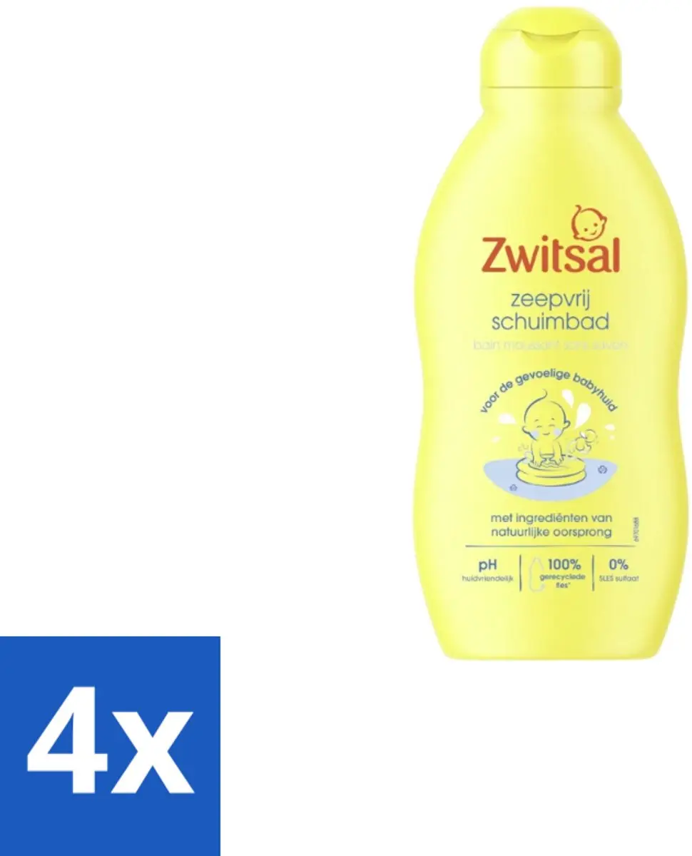 Zwitsal Schuimbad Zeepvrij 200ml