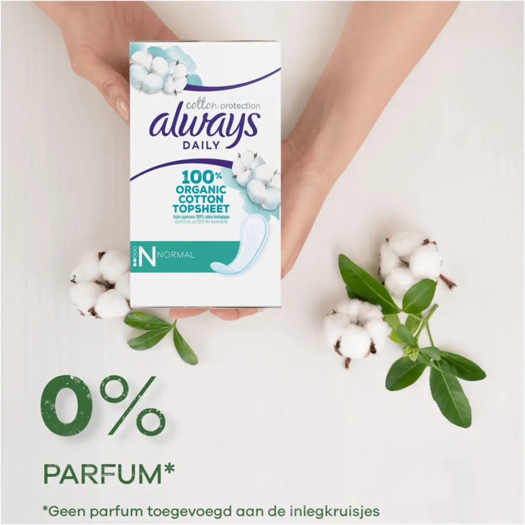 Always Inlegkruisjes Cotton Protection Normal - 38 Stuks