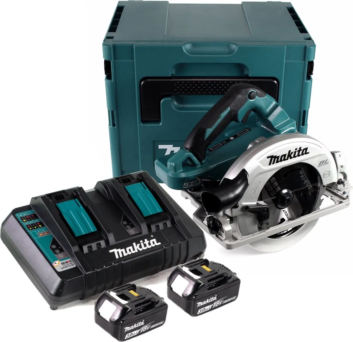 Makita DHS782PF2J Accu Handcirkelzaag 36V - 190mm - 2x 3.0Ah + Lader - afbeelding 3 van 5