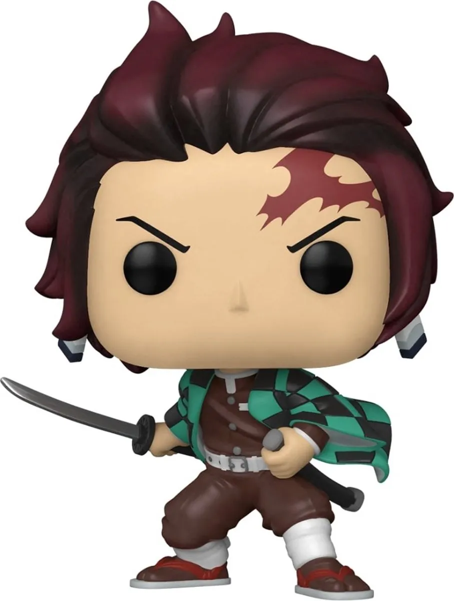 Funko POP! Demon Slayer Tanjiro Kamado Vinyl Figuur 9cm - Multicolor