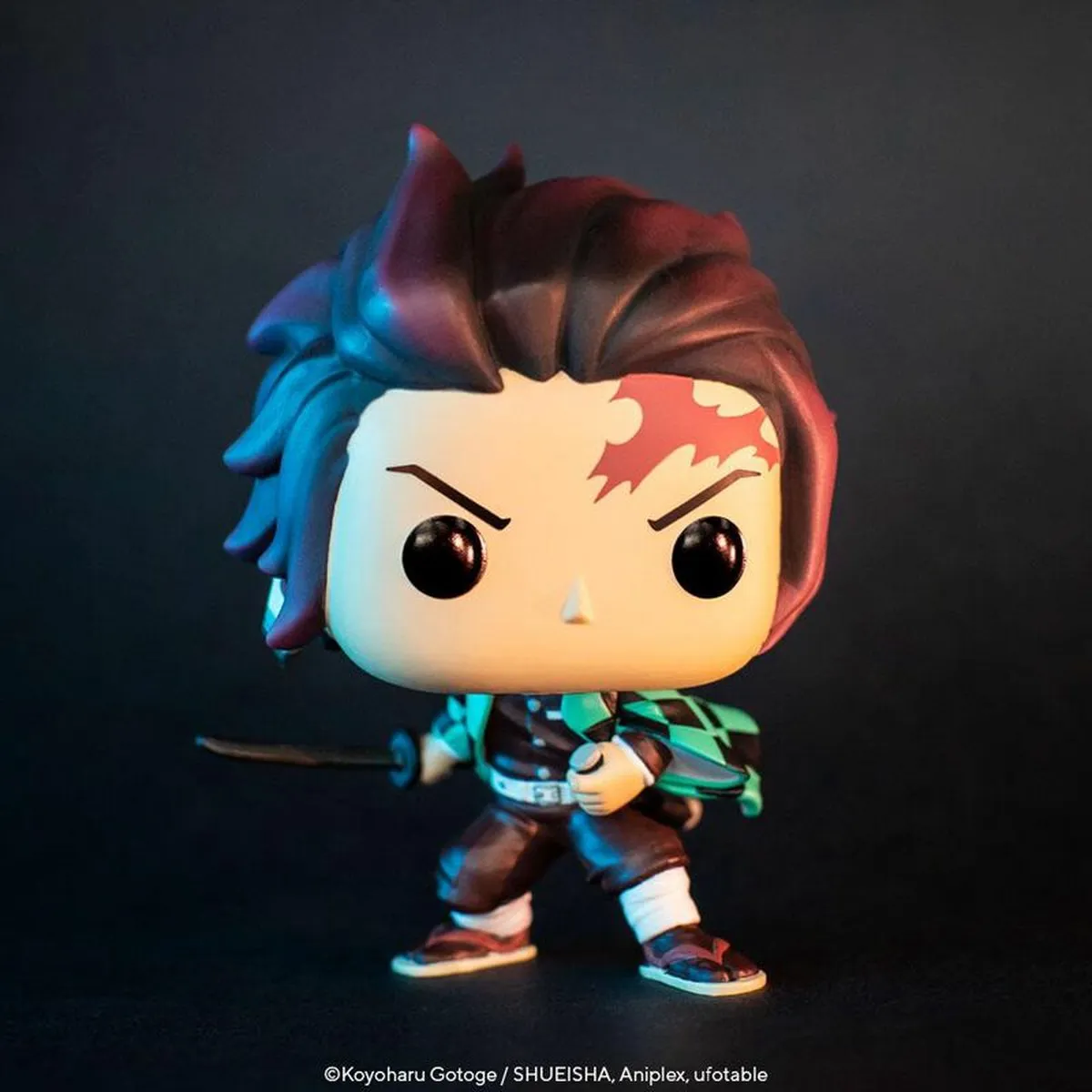 Funko POP! Demon Slayer Tanjiro Kamado Vinyl Figuur 9cm - Multicolor