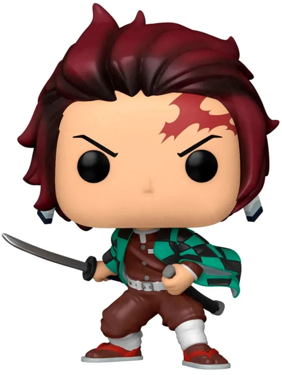 Funko POP! Demon Slayer Tanjiro Kamado Vinyl Figuur 9cm - Multicolor
