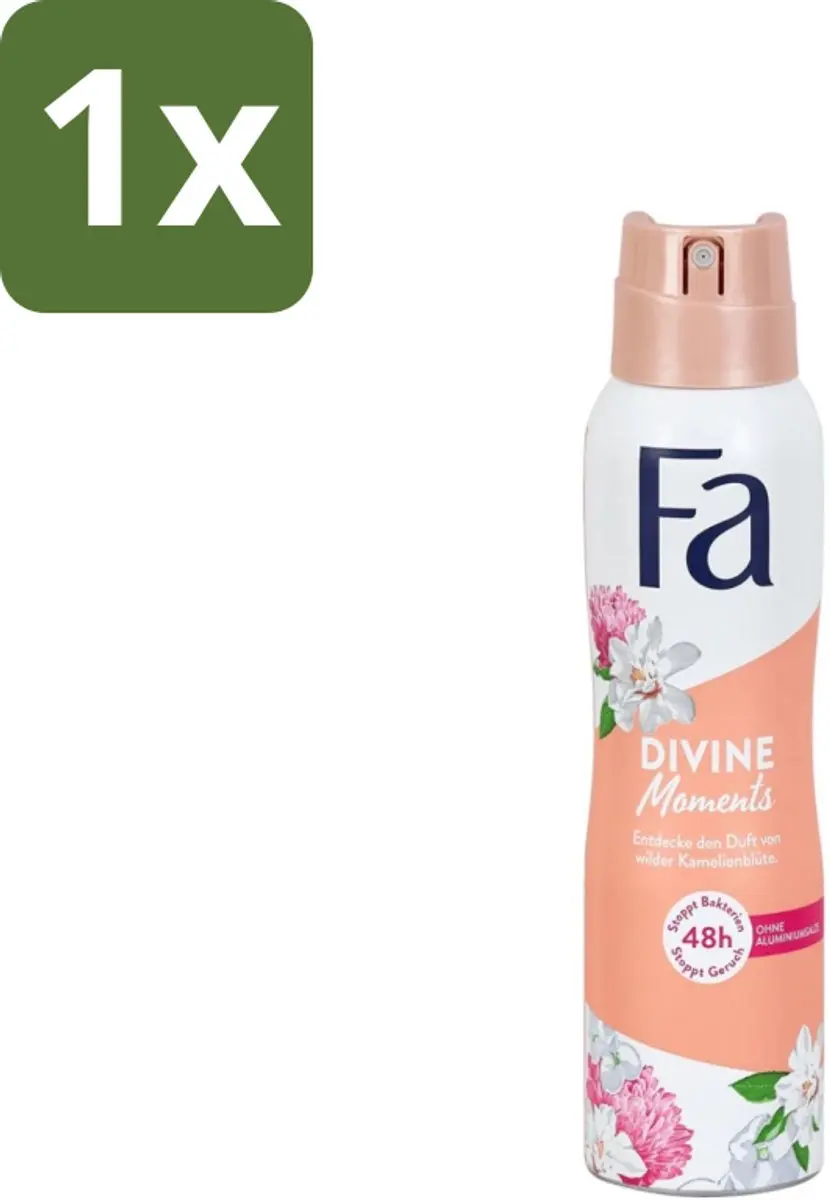 Fa Divine Moments Deodorant Spray Wilde Cameliabloesem 150ml