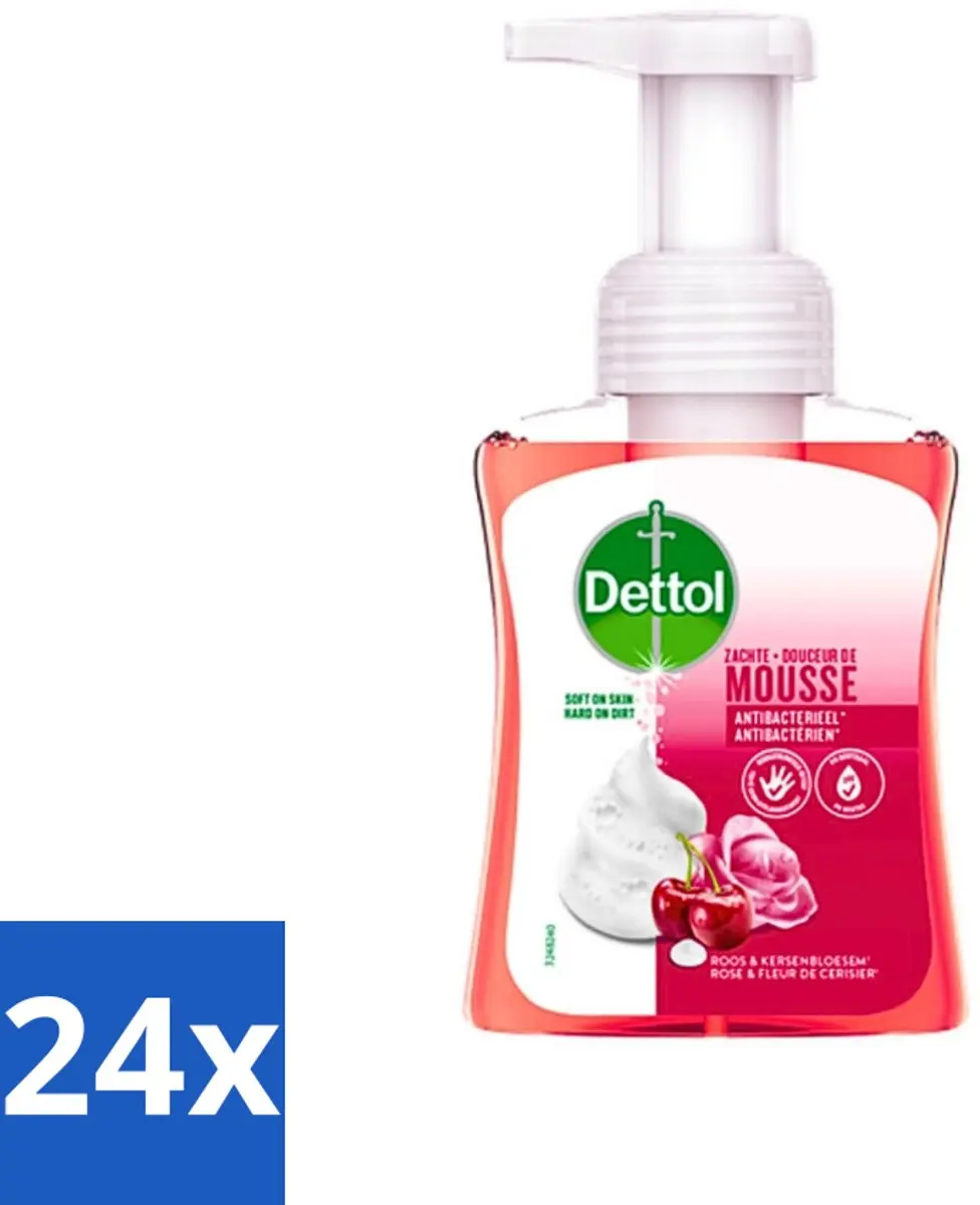 Dettol Rozen & Kersenbloesem Handzeep Foam 250ml
