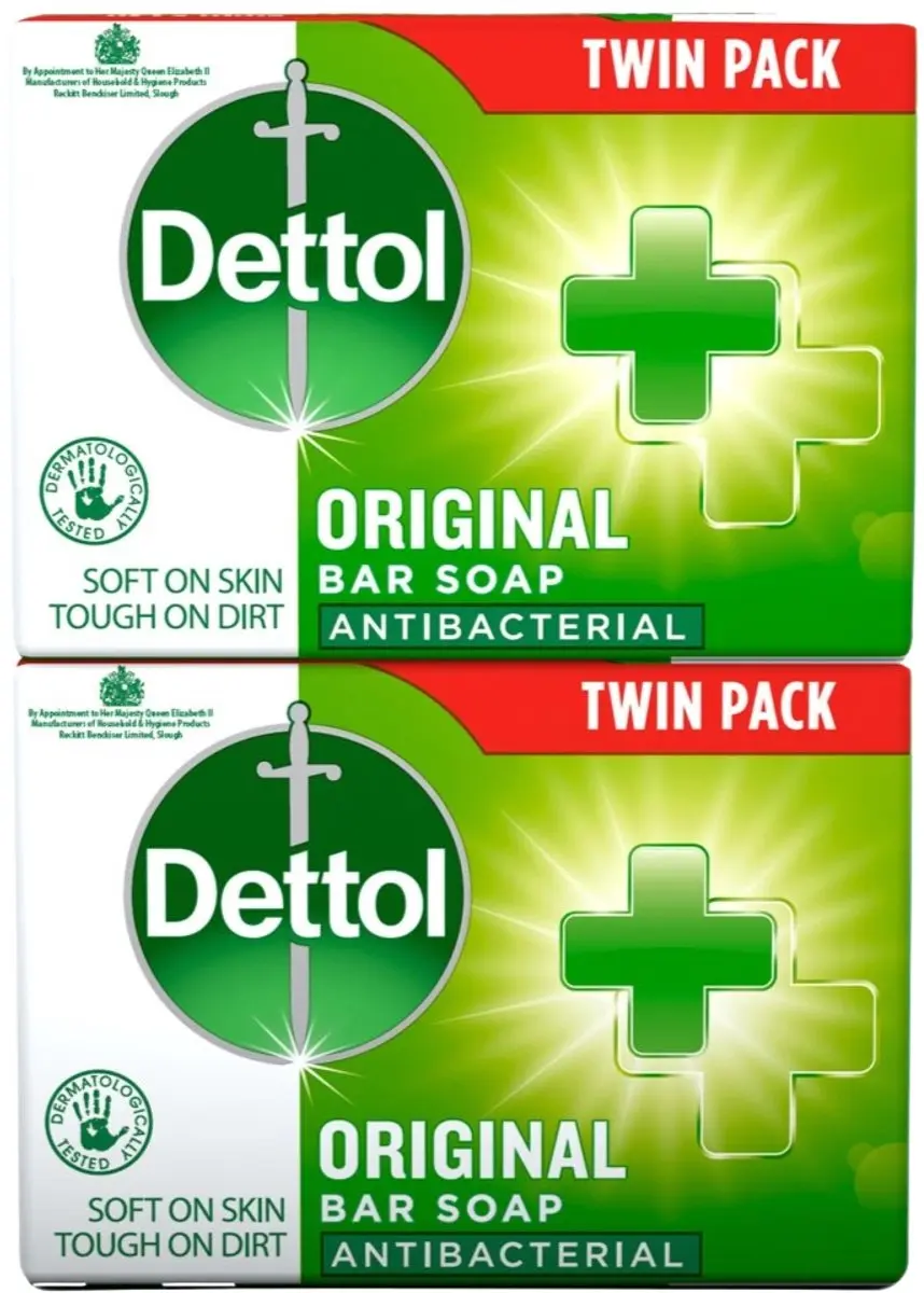 Dettol Zeeptabletten Origineel - 10 Stuks (2x100g)