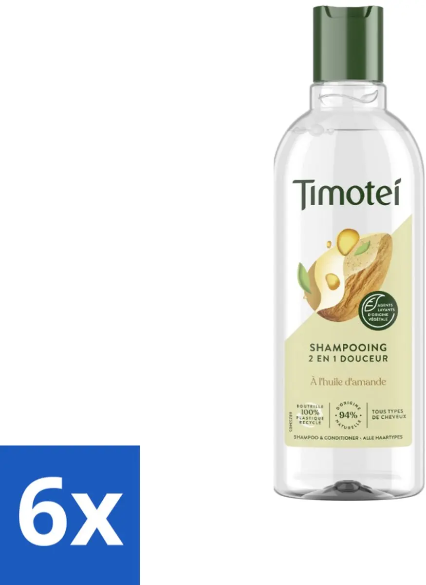 Timotei Amandelolie Shampoo 2in1