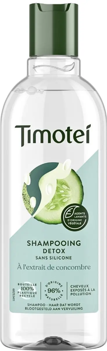 Timotei Detox Shampoo Komkommerextract 300ml - 7 Stuks