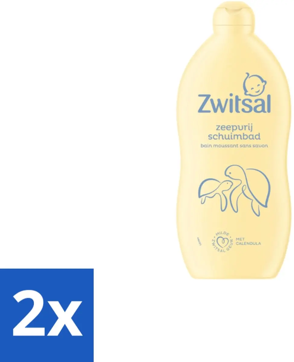 Zwitsal Schuimbad Zeepvrij 700ml