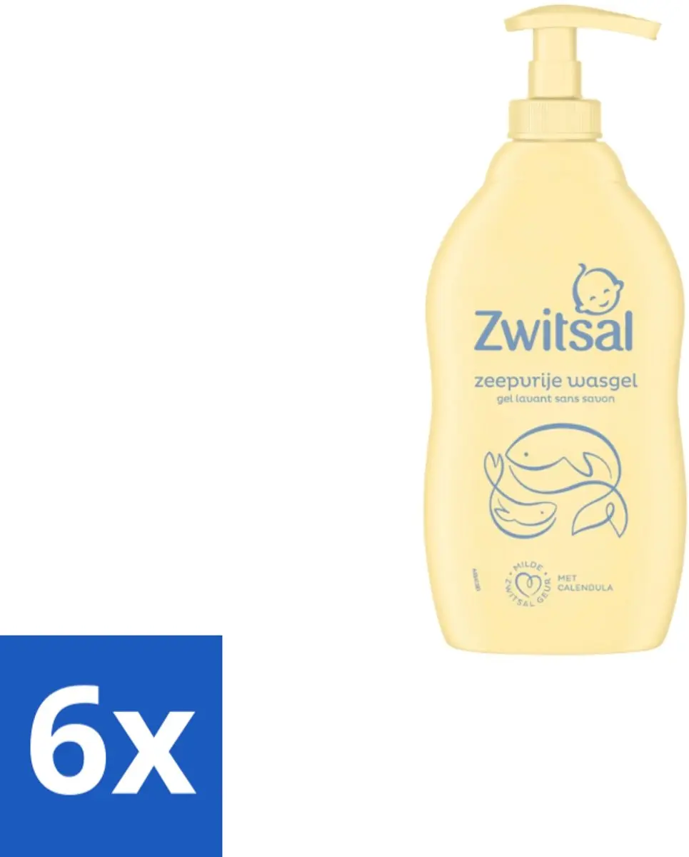 Zwitsal Zeepvrije Wasgel 400ml