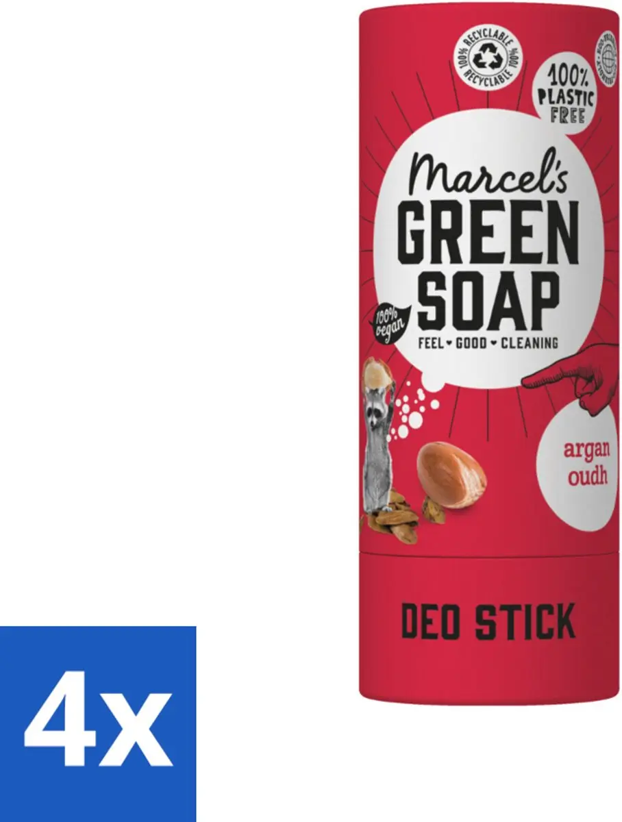 Marcel's Green Soap Deodorant Stick Argan & Oudh