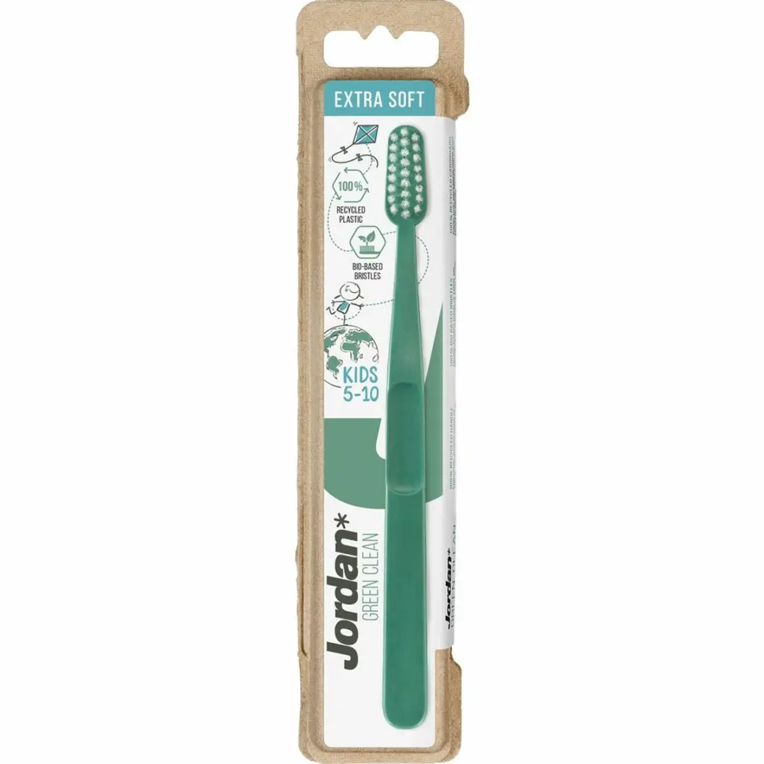 Jordan Green Clean Tandenborstel Extra Soft - 7 Stuks