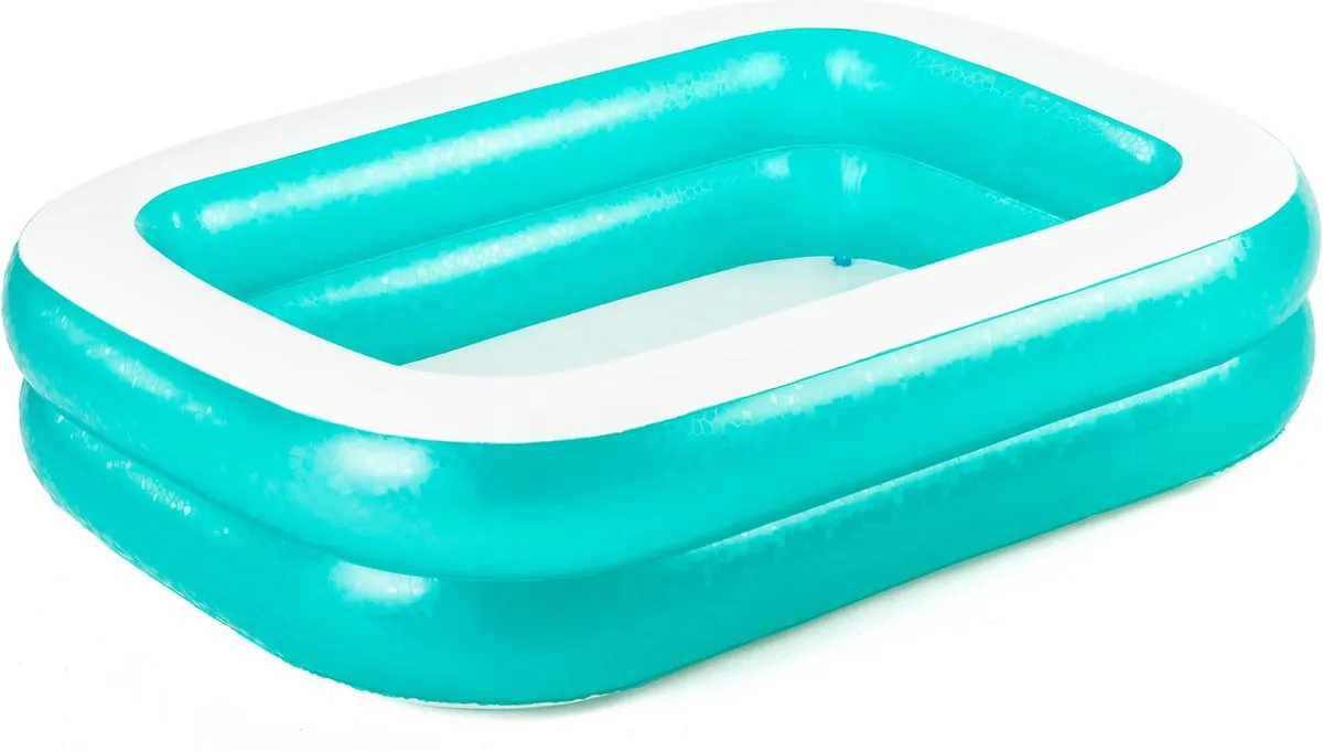 Bestway Vierkant Opblaasbaar Zwembad 201x150x51cm