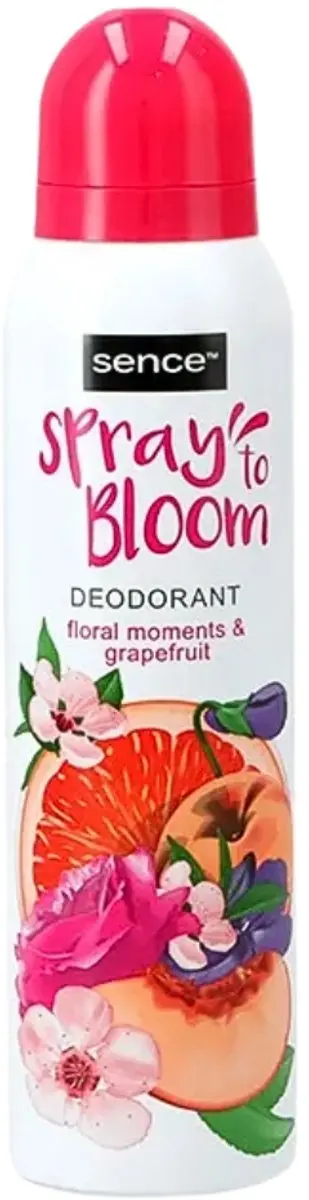 Sence Floral & Grapefruit Deodorant 150ml - 15 Stuks