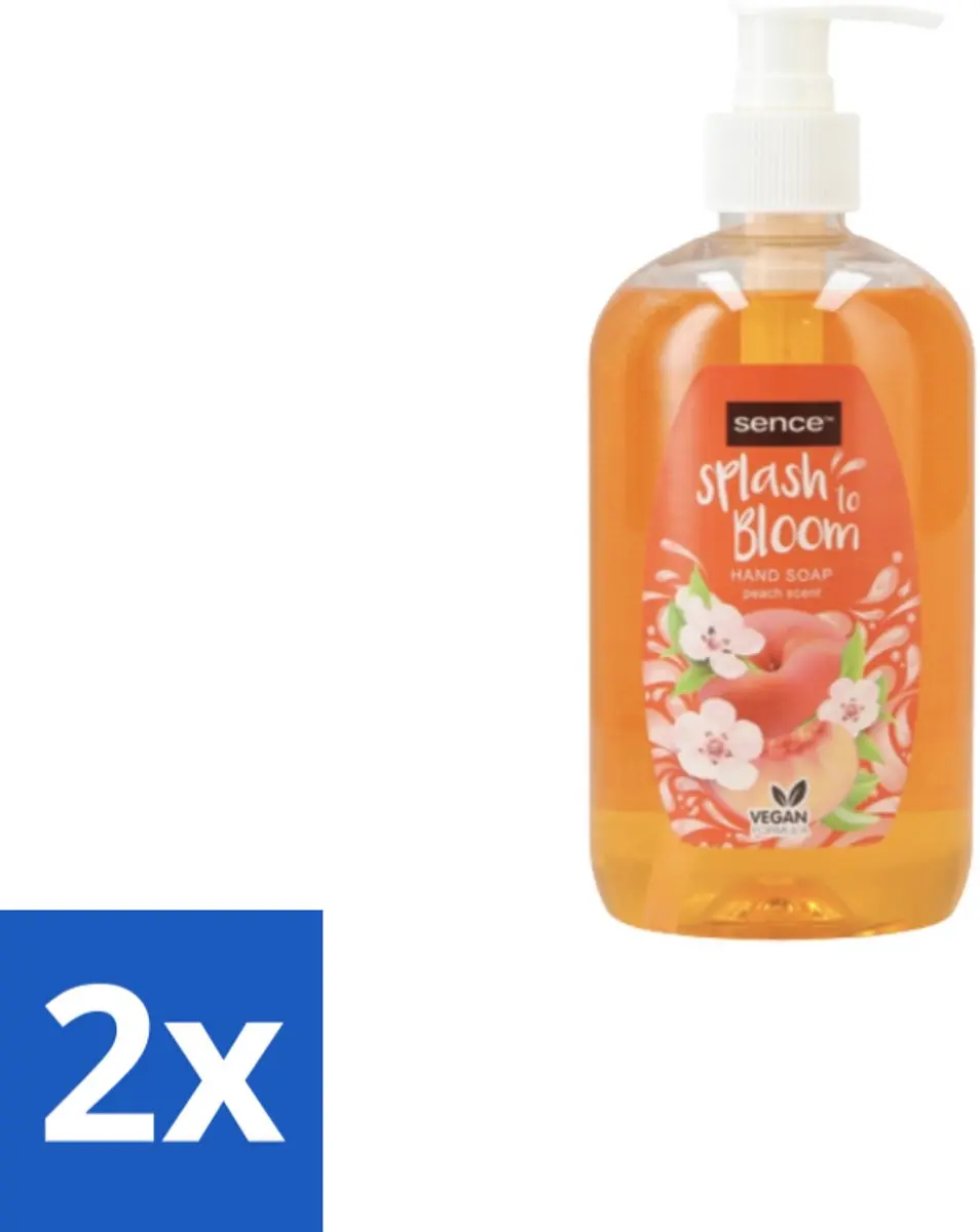 Sence Splash To Bloom Peach Handzeep 500ml