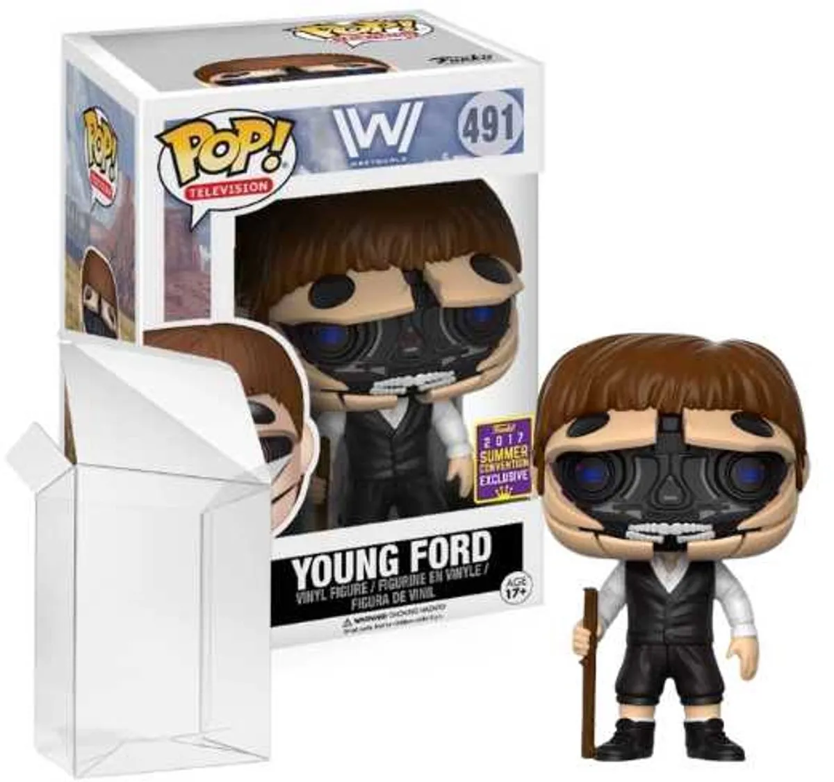 Funko Pop! Westworld Young Ford Bobble Head 491 - Multi