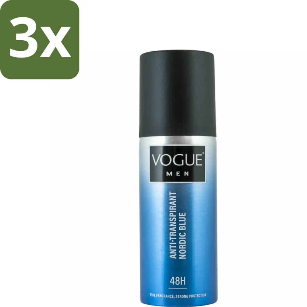 Vogue Anti-Transpirant Nordic Blue 150ml
