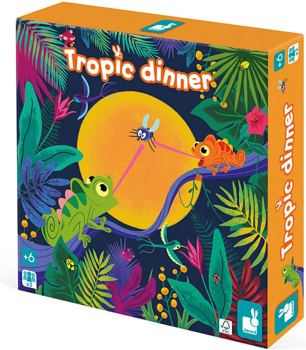 Janod Tropic Dinner Bordspel - 2 Spelers