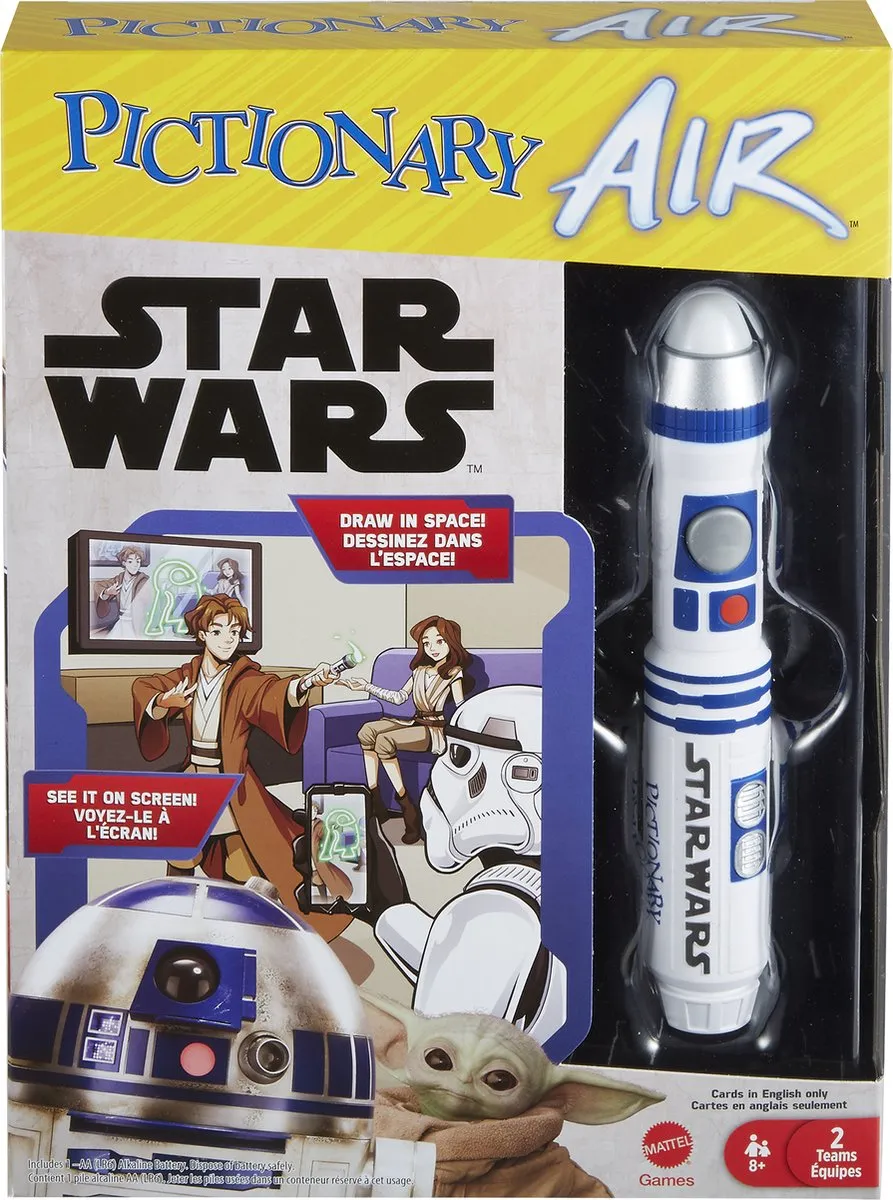 Mattel Pictionary Air Star Wars Franstalig - HHM50