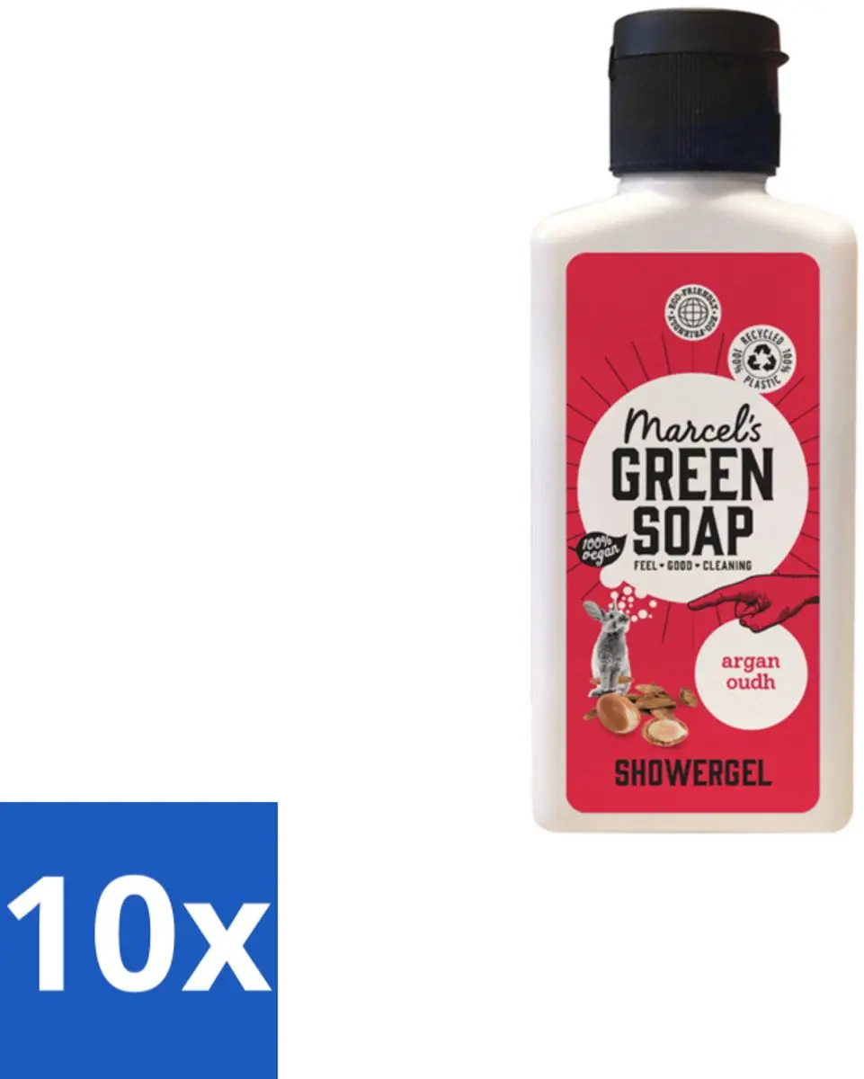 Marcel's Green Soap Argan & Oudh Mini Douchegel 100ml