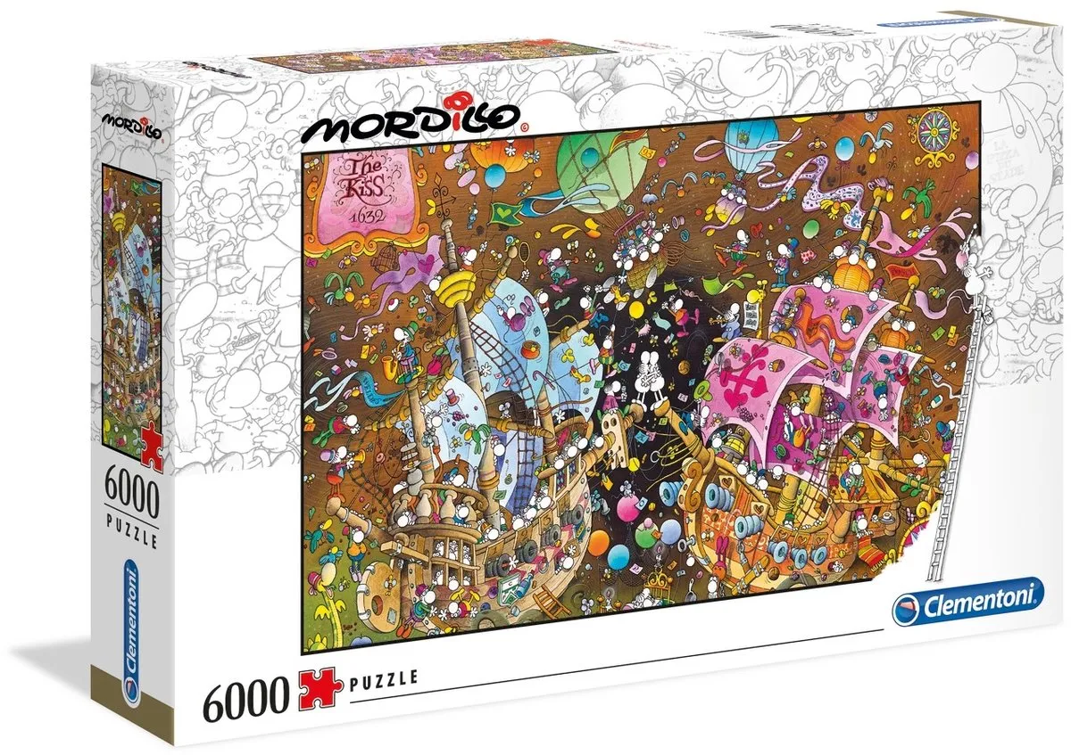 Clementoni Mordillo The Kiss Puzzel 6000 Stuks