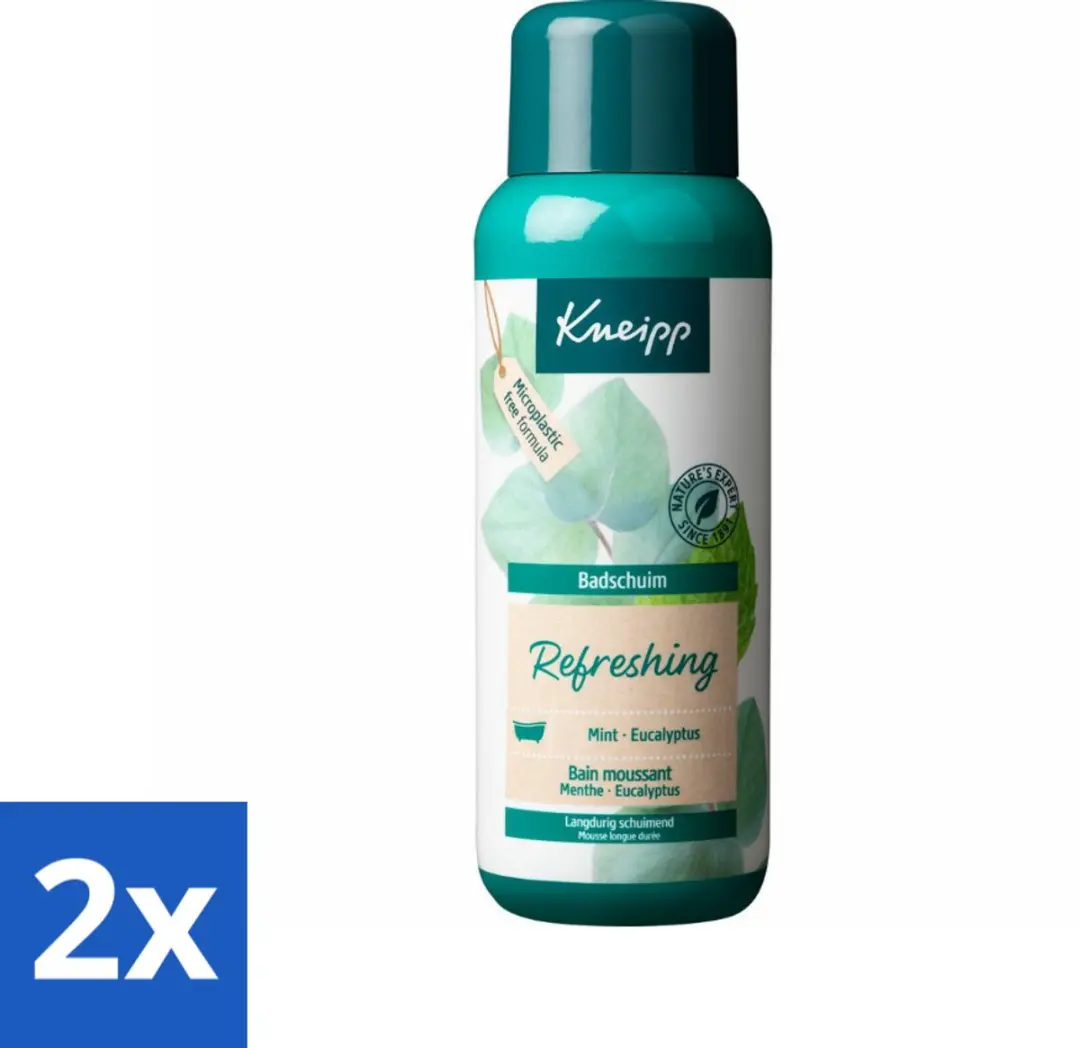 Kneipp Badschuim Mint Eucalyptus 400ml