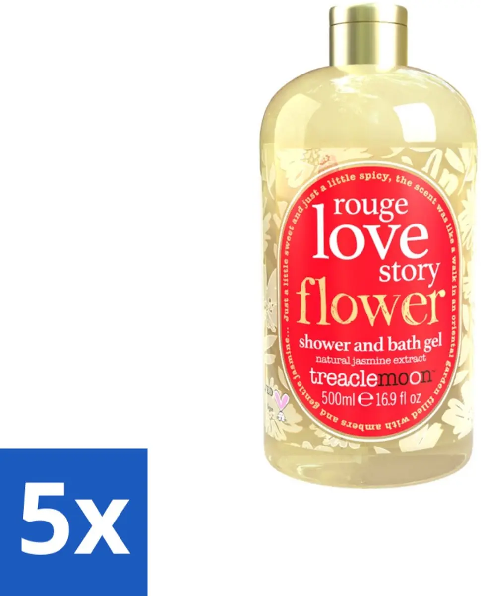 Treaclemoon Rouge Love Story Bad- & Douchegel 500ml