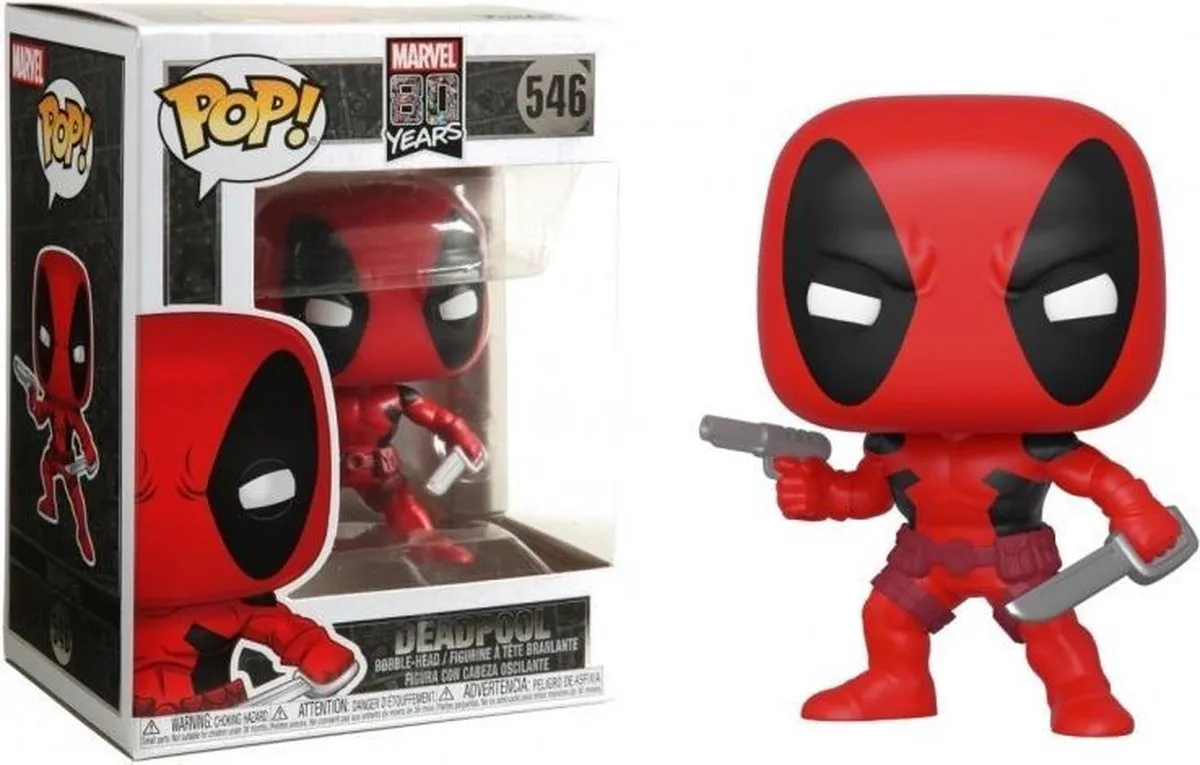 Funko Pop Marvel Deadpool #546 - Tafelmodel - Multicolor