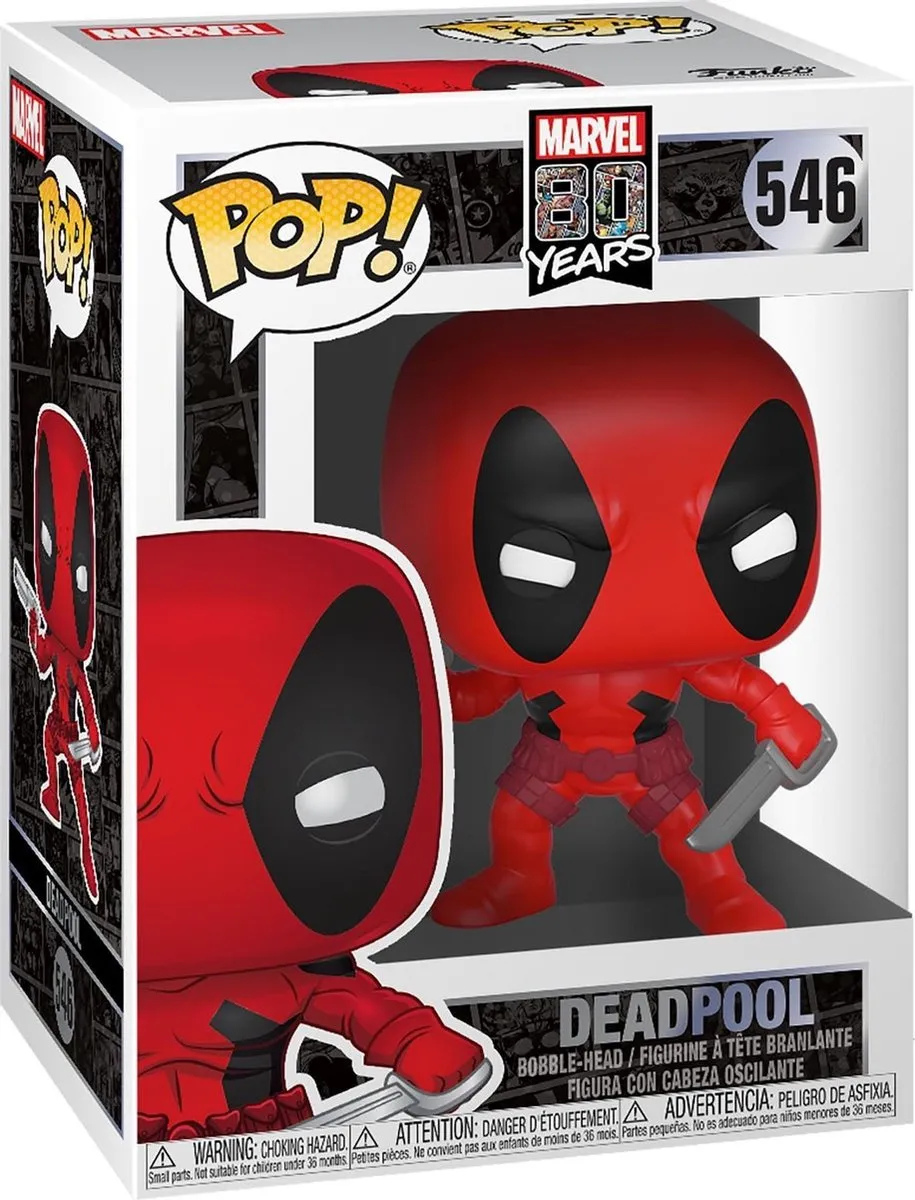 Funko Pop Marvel Deadpool #546 - Tafelmodel - Multicolor
