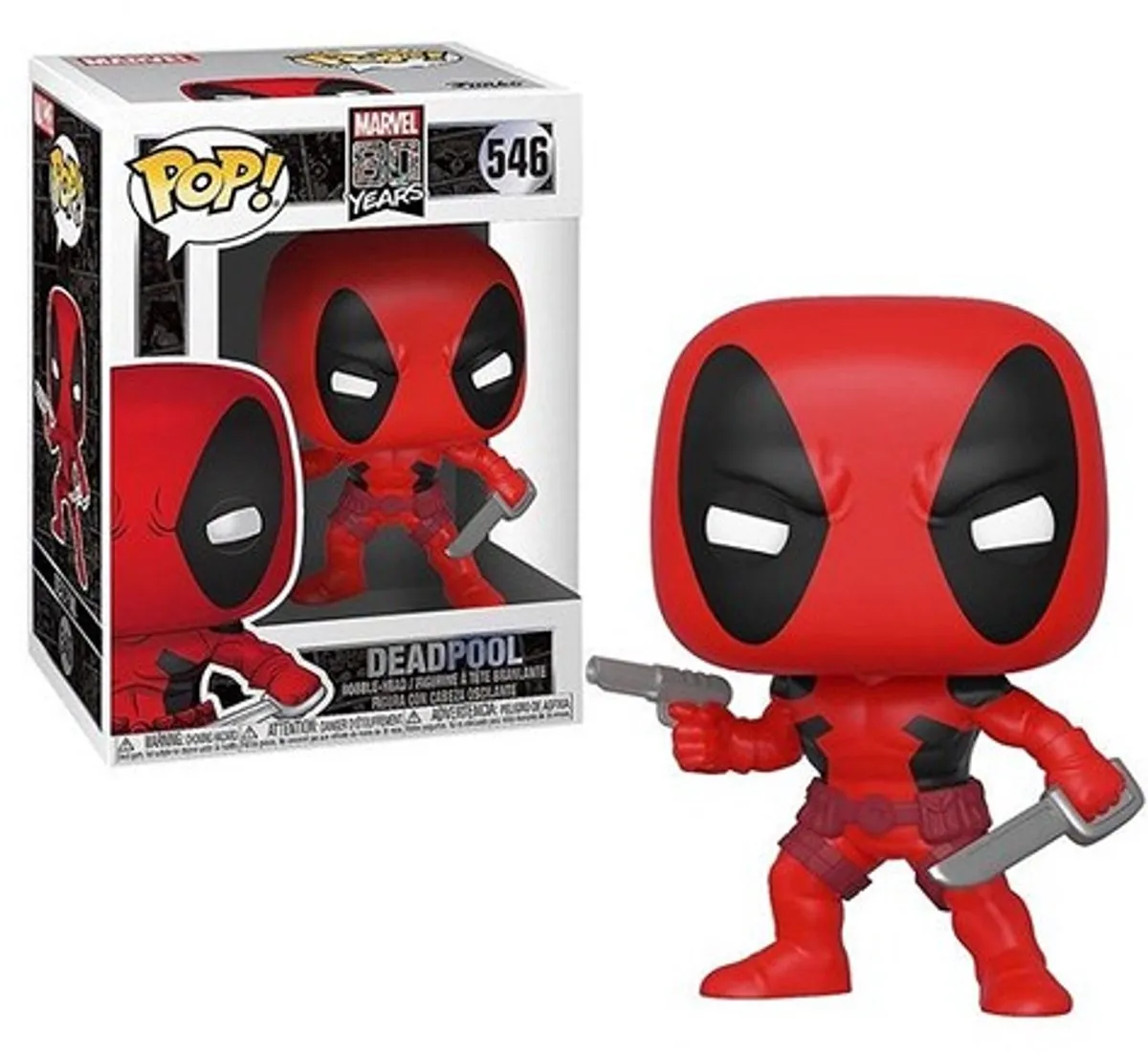 Funko Pop Marvel Deadpool #546 - Tafelmodel - Multicolor