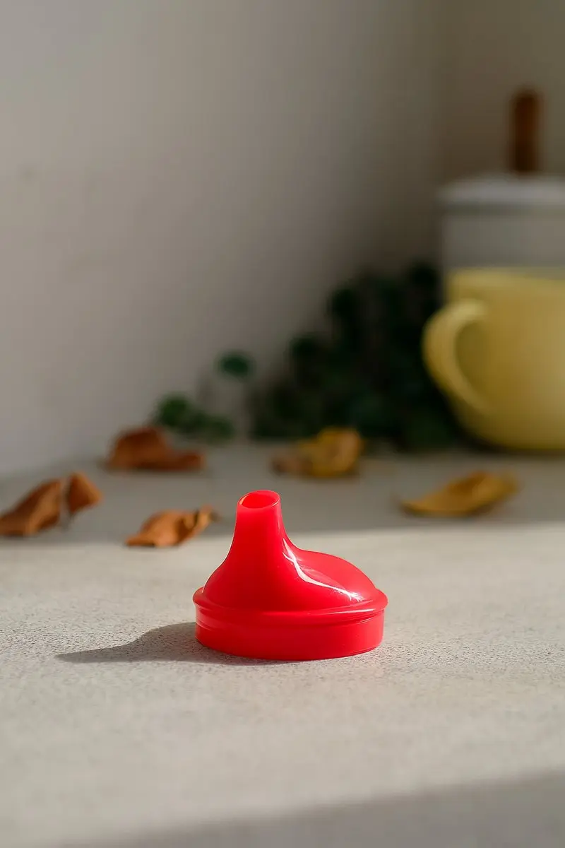 Vitility Drinkbeker met Tuit 250ml - Rood
