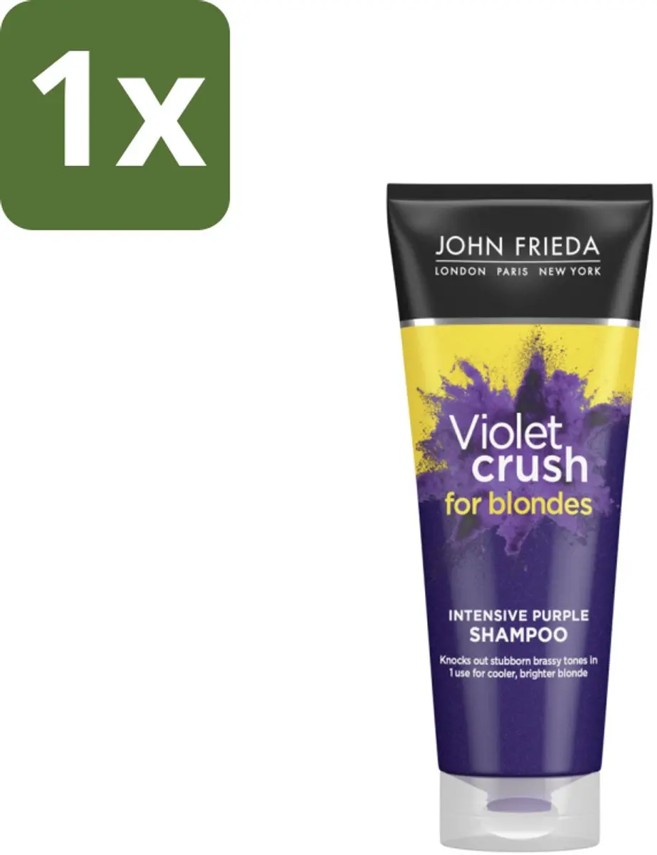 John Frieda Sheer Blonde Violet Crush Shampoo 250ml