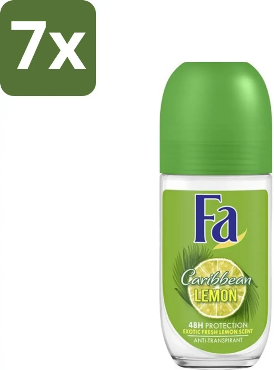 Fa Deodorant Roller Caribbean Lemon