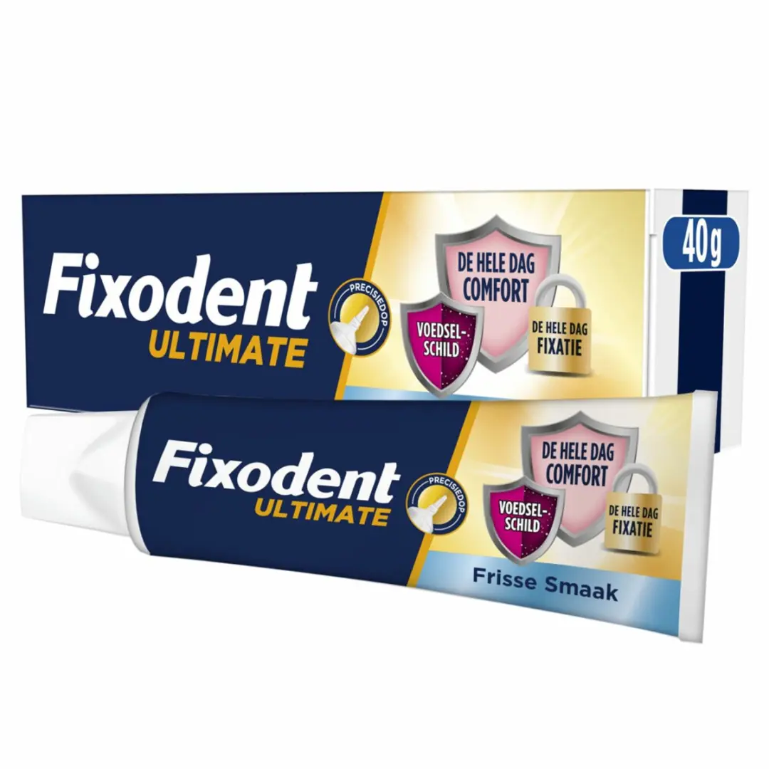 Fixodent Kleefpasta Ultimate Fresh 800g - 20 Stuks