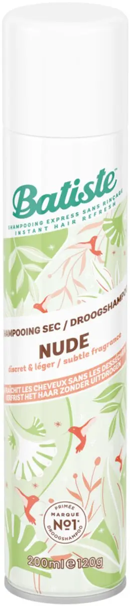 Batiste Nude Droogshampoo 200ml - 25 Stuks
