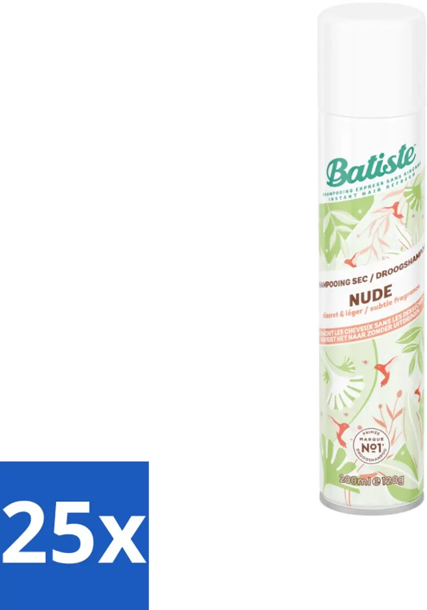 Batiste Nude Droogshampoo 200ml