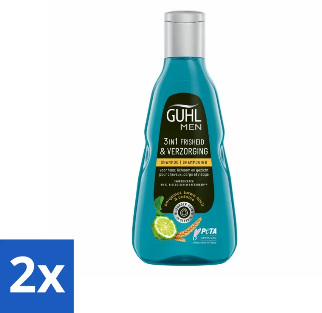 Guhl 3-in-1 Shampoo Freshness & Care Man 250ml